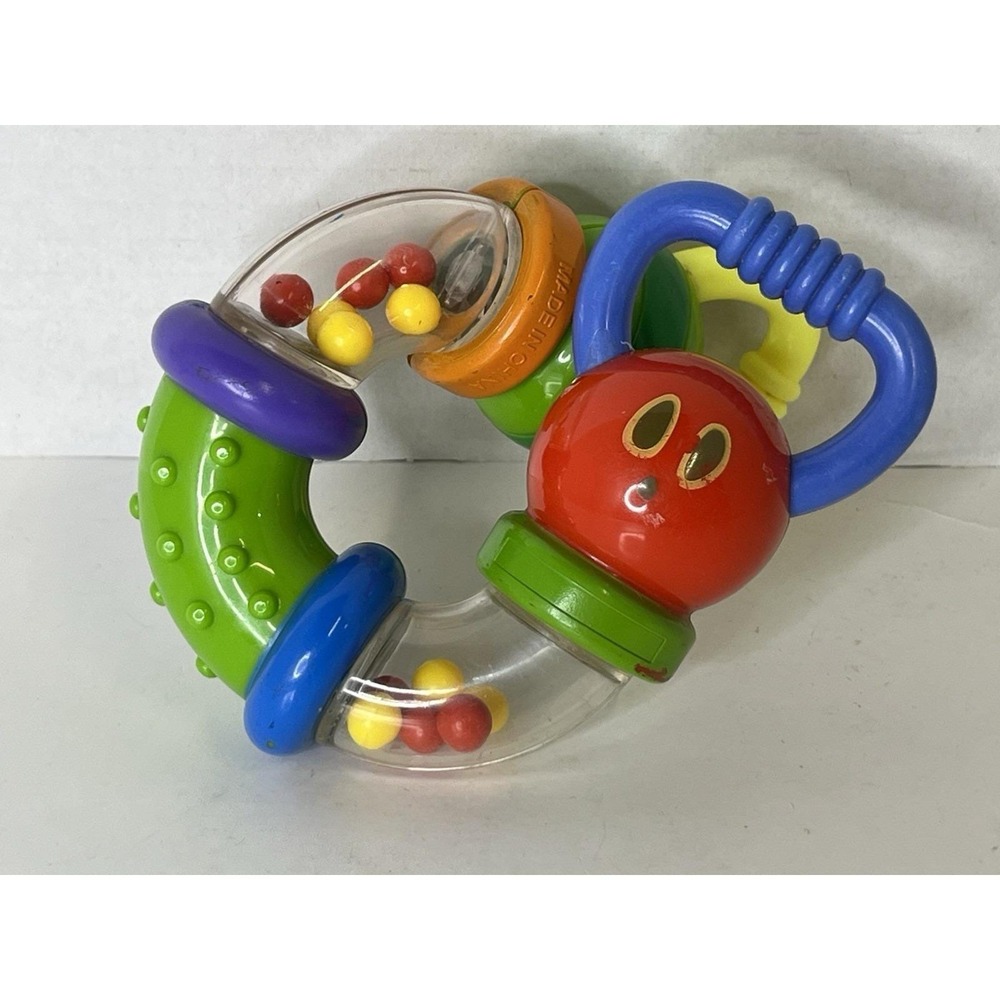 Kids Preferred The Very Hungry Caterpillar Zig Zag Caterpillar Rattle
